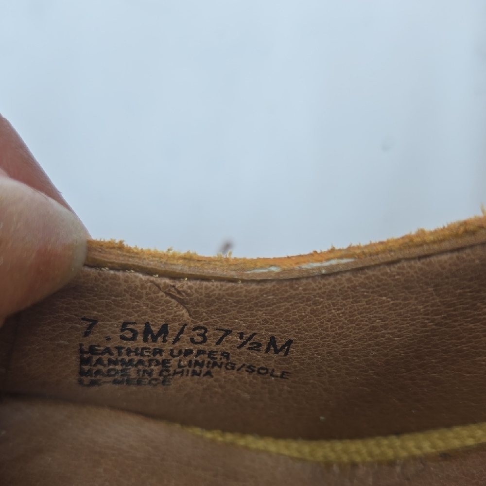 Lucky Brand Yellow Suede Platform Heels Size 7.5 - Picture 5 of 15
